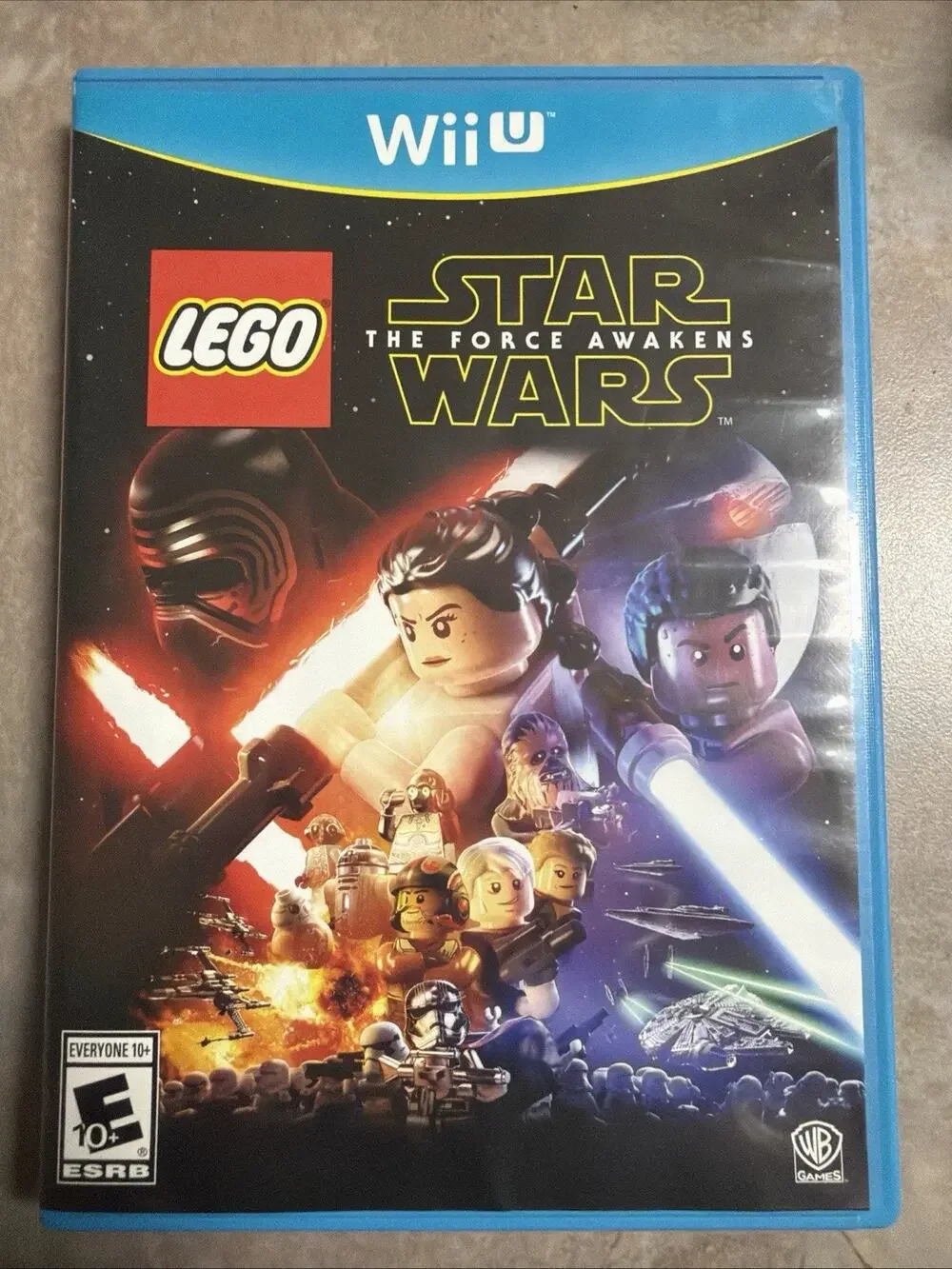 LEGO Star Wars: The Force Awakens (Nintendo Wii U, 2016) CIB Tested Very Good